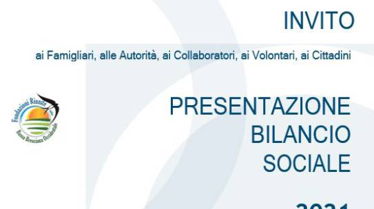 Presentazione Bilancio Sociale 2021